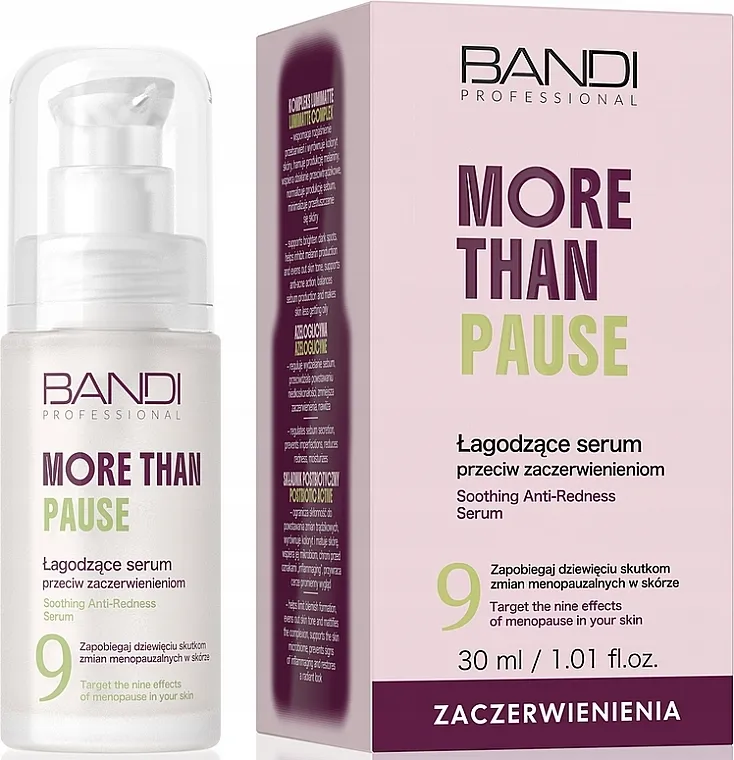Bandi Professional More Than Pause Soothing Anti-Redness Face Serum Umirujući serum protiv crvenila