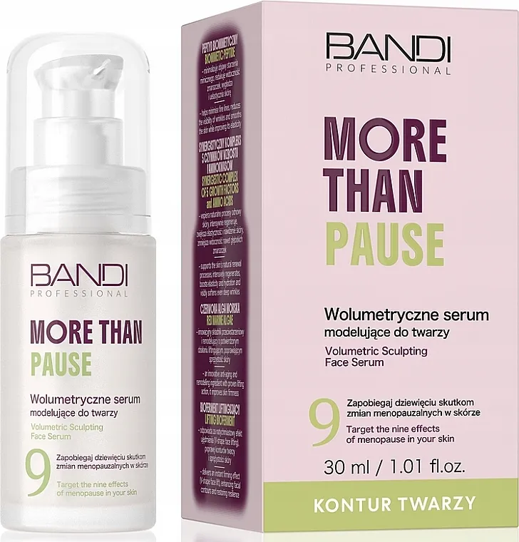 Bandi Professional More Than Pause Volumetric Sculpting Face Serum Serum za modelovanje lica