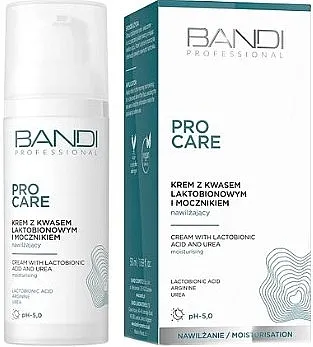 Bandi Professional Pro Care Lactobionic Acid And Urea Face Cream Krema za lice sa laktobionskom kiselinom i urea