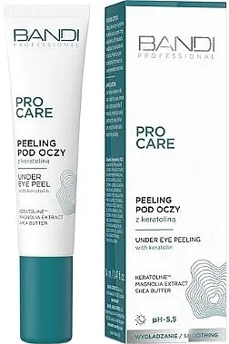Bandi Professional Pro Care With Keratolin Eye Peeling Piling za područje oko očiju
