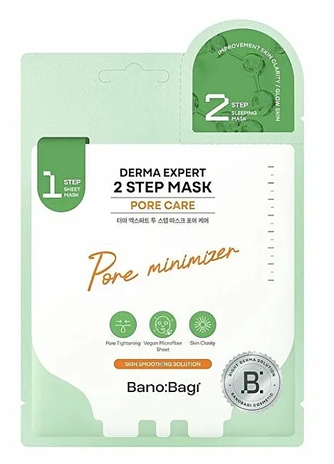 Banobagi Derma Expert Pore Minimizer 2 Step Mask Dvofazna maska za sužavanje pora