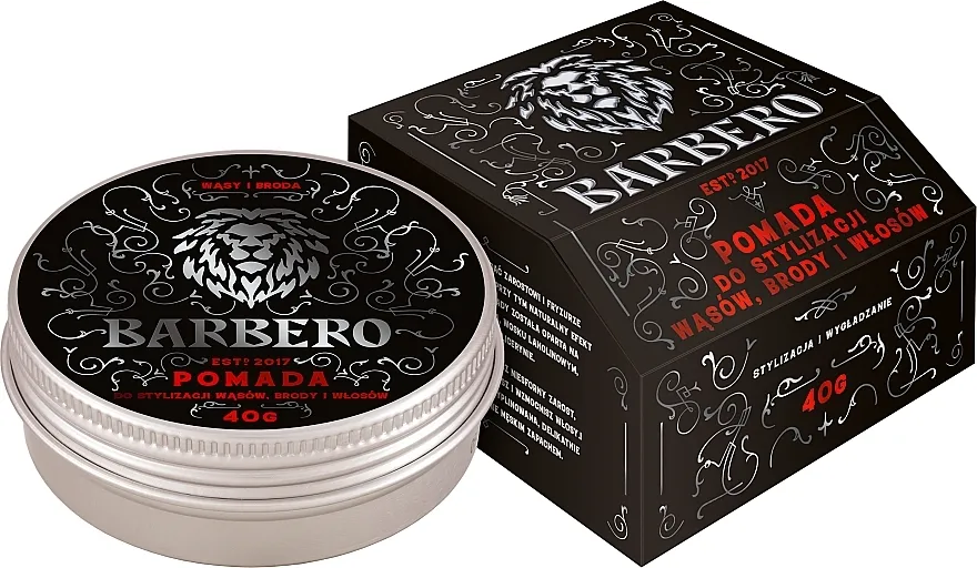 Barbero Pomade For Beard Styling Pomada za usne za oblikovanje brkova i brade