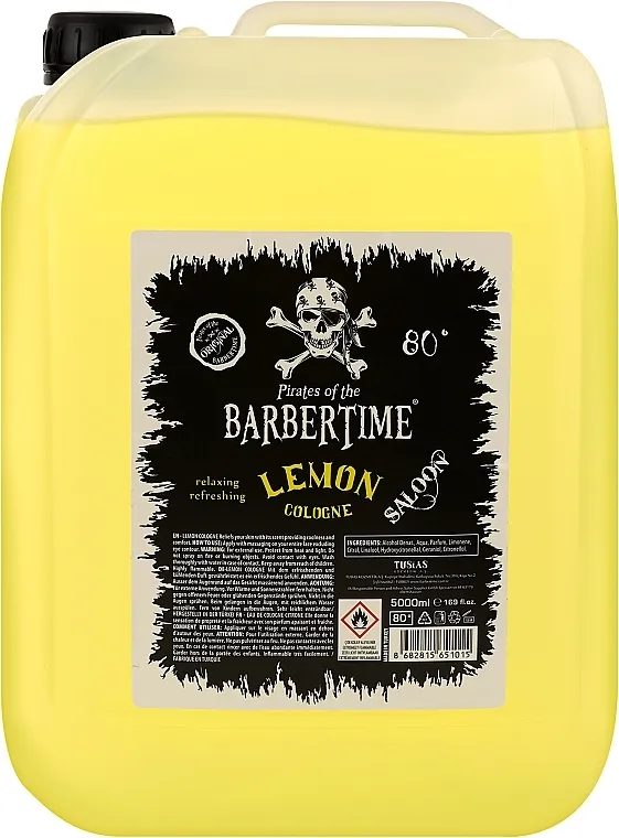 Barbertime Saloon Cologne Lemon Kolonjska voda posle brijanja Limun