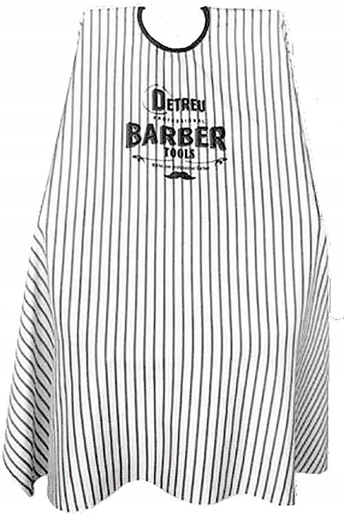 Barbertime Tools Frizerski ogrtač beli, 135x145cm