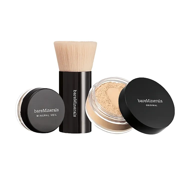 Bare Minerals The Original Get Started (powder/8g + powder/mini/0.75g + brush/1pcs) Set