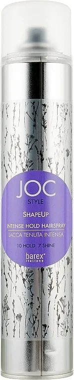 Barex Italiana Joc Style Shape Up Intense Hold Hairspray Intenzivno učvršćujući lak za kosu