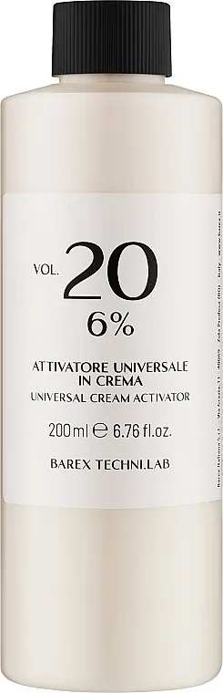 Barex Italiana Techni.Lab Universal Cream Activator 6% Univerzalni krem-aktivator 6%