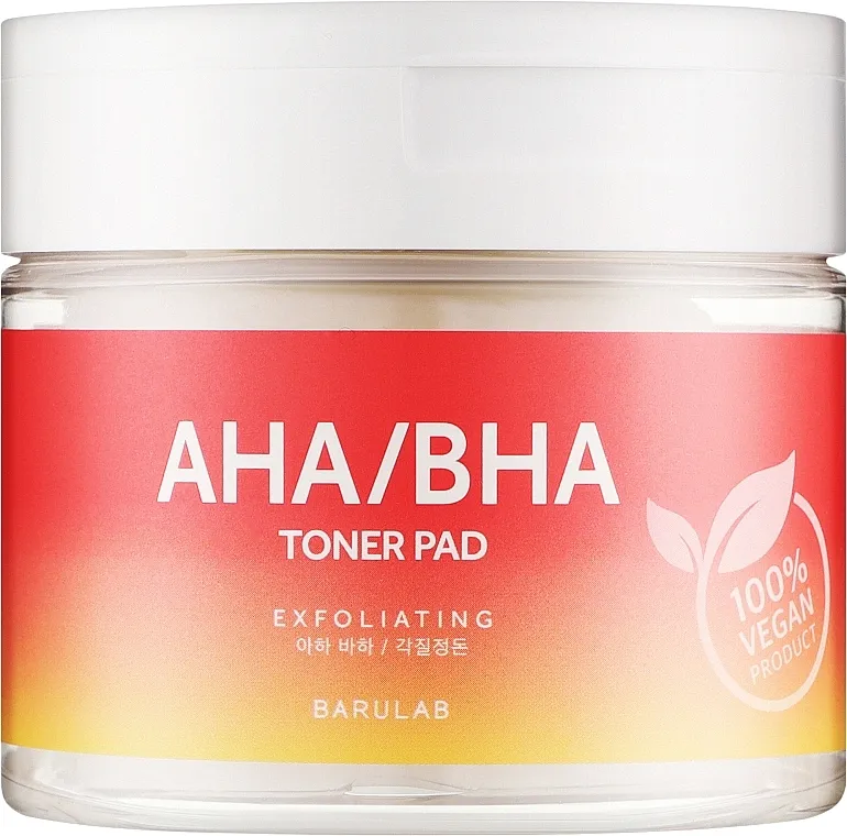 Barulab AHA/BHA Toner Pad Tonirajući jastučići za lice