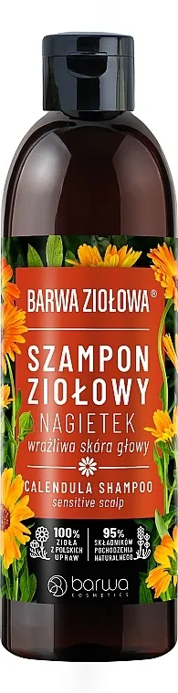 Barwa Calendula Herbal Biljni šampon sa ekstraktom nevena za negu osetljive kože glave