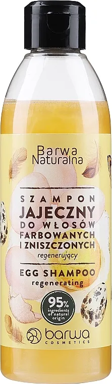 Barwa Naturalna Egg Shampoo With Vitamin Complex Šampon od jaja s kompleksom vitamina