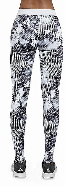 Bas Bleu Sportske helanke za žene "Code", white/grey