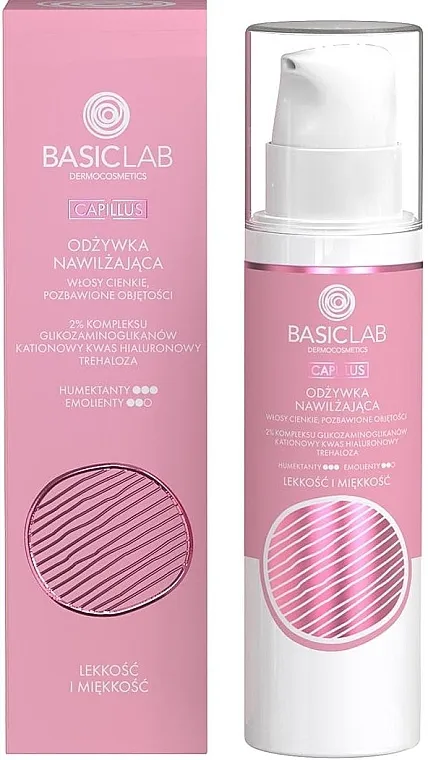 BasicLab Dermocosmetics Capillus Hidratantni regenerator za kosu