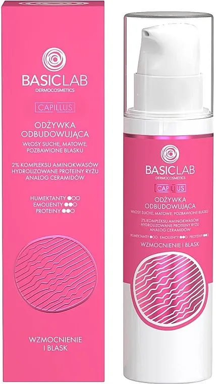 BasicLab Dermocosmetics Capillus Obnavljajući regenerator za kosu