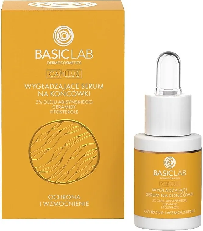 BasicLab Dermocosmetics Capillus Serum za zaglađivanje krajeva