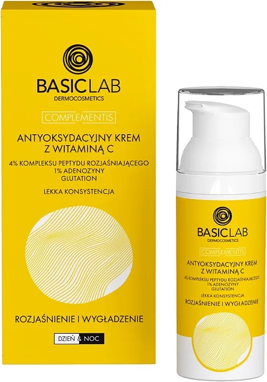 BasicLab Dermocosmetics Complementis Antioksidantna krema sa vitaminom C