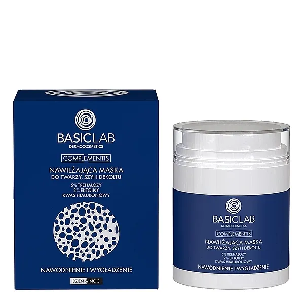 BasicLab Dermocosmetics Complementis Face Mask Hidratantna maska za lice, vrat i dekolte