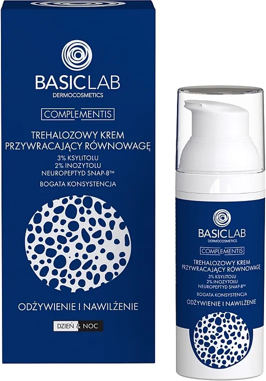 BasicLab Dermocosmetics Complementis Krema za lice s trehalozom