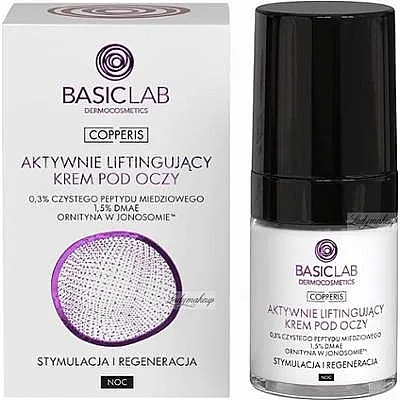 BasicLab Dermocosmetics Copperis Eye Cream Krema za oči