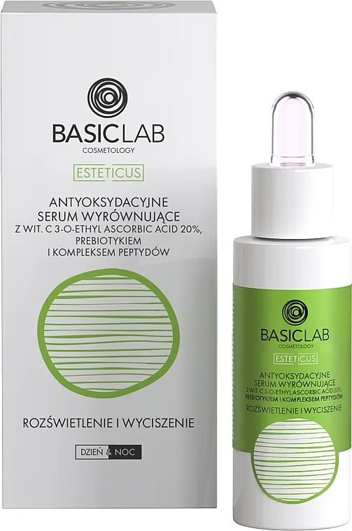 BasicLab Dermocosmetics Esteticus Antioxidant Serum Serum za izravnavanje antioksidansa vitamina C 20%