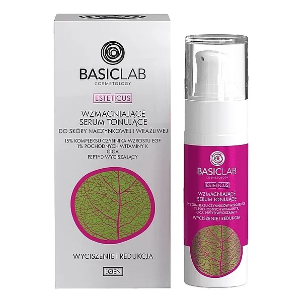 BasicLab Dermocosmetics Esteticus Face Serum Pojačavajući tonirajući serum za lice