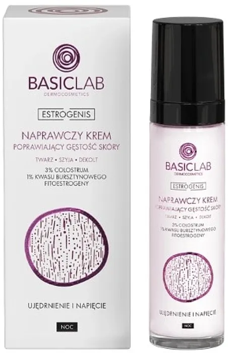 BasicLab Dermocosmetics Estrogenis Regenerativna noćna krema za lice