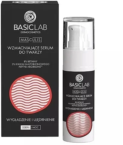 BasicLab Dermocosmetics Masculis Face Serum Ojačavajući serum za lice