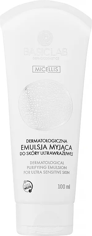 BasicLab Dermocosmetics Micellis Dermatological Puryfying Emulsion For Ultra Sensitive Skin Emulzija za čišćenje preosjetljive kože