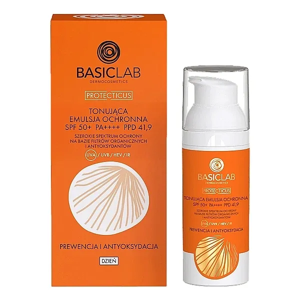 BasicLab Dermocosmetics Protecticus Spf50 Tonirajuća zaštitna emulzija