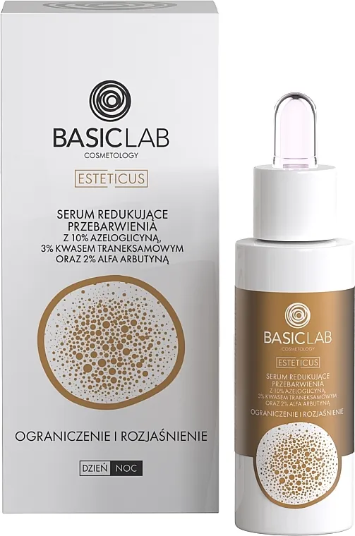 BasicLab Esteticus Anti-Discoloration Face Serum Serum za lice protiv diskoloracije