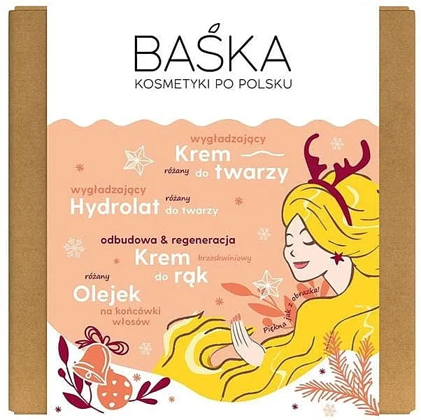 Baska (cr/50ml + hydr/100ml + hnd/cr/50ml + hair/oil/50ml) Set