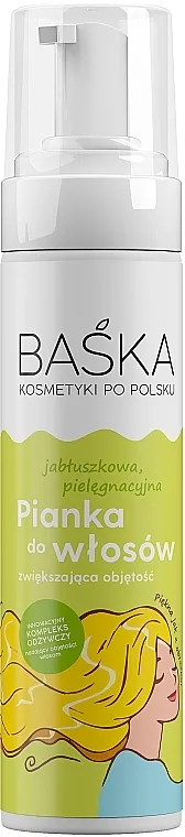 Baska Mousse pena za volumen "Jabuka"
