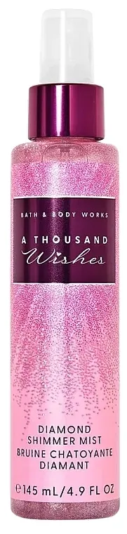 Bath &amp; Body Works A Thousand Wishes Diamond Shimmer Mist Parfemski sprej za telo sa šljokicama