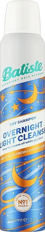 Batiste Overnight Light Cleanse Dry Shampoo Šampon za suhu kosu