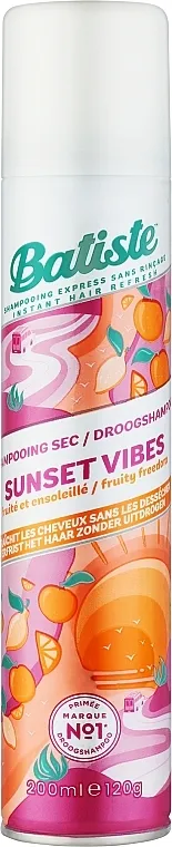 Batiste Sunset Vibes Dry Shampoo Suhi šampon