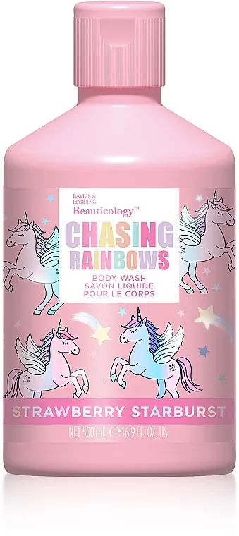 Baylis &amp; Harding Beauticology Chasing Rainbows Strawberry Starburst Body Wash Gel za tuširanje