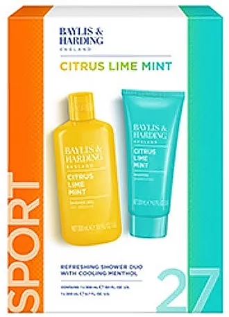 Baylis &amp; Harding Citrus, Lime &amp; Mint Men's Refreshing Shower Duo Gift Set (sh/gel/300 ml + shm/200 ml)
