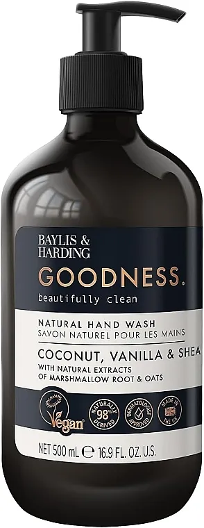 Baylis &amp; Harding Goodness Coconut, Vanilla &amp; Shea Hand Wash Tečni sapun za ruke