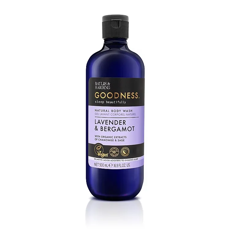 Baylis &amp; Harding Goodness Lavender &amp; Bergamot Natural Body Wash Gel za tuširanje
