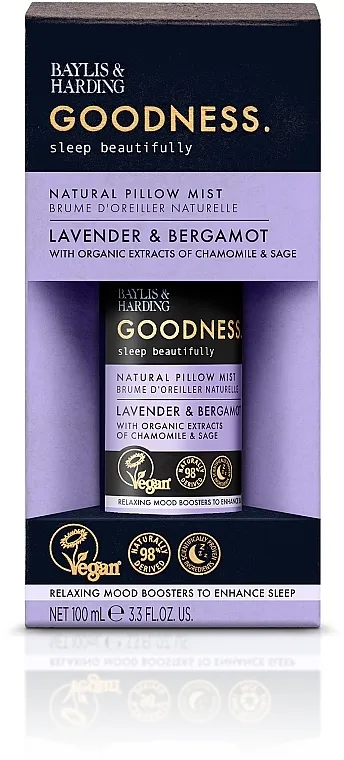 Baylis &amp; Harding Goodness Sleep Pillow Mist Lavender&amp;Bergamot Sprej za jastuk