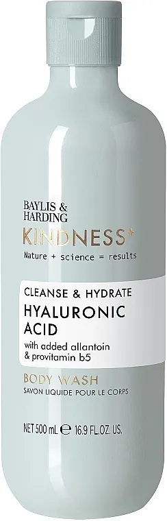 Baylis &amp; Harding Kindness+ Hyaluronic Acid Cleanse + Hydrate Body Wash Gel za tuširanje