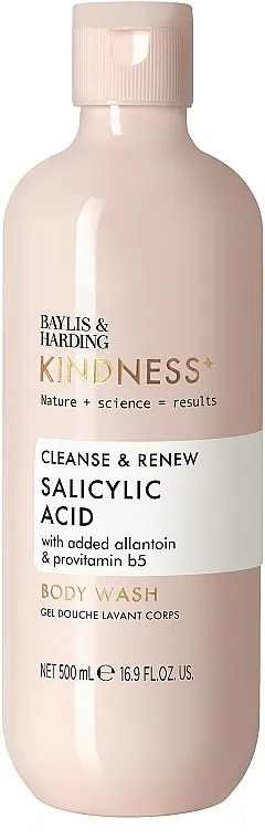 Baylis &amp; Harding Kindness+ Salicylic Acid Cleanse &amp; Renew Body Wash Gel za tuširanje