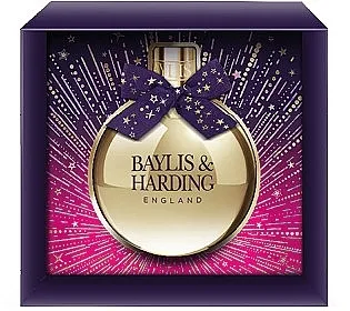 Baylis &amp; Harding Moonlight Fig Festive Bauble Gift Pena za kupanje u poklon kutiji
