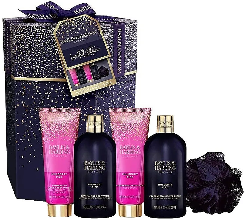Baylis &amp; Harding Mulberry Fizz Set, 5 proizvoda