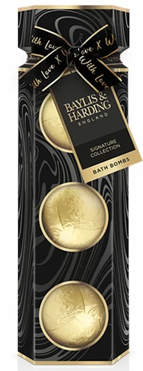 Baylis &amp; Harding Sweet Mandarin &amp; Grapefruit Luxury Bath Bomb Gift Set (b/bomb/3x100g)
