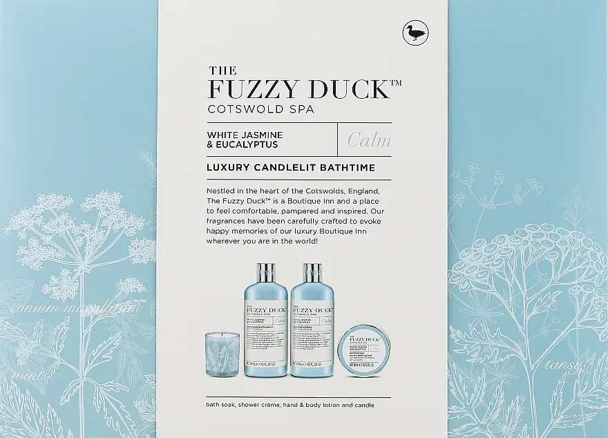 Baylis &amp; Harding The Fuzzy Duck (sh/cr/300ml + b/lot/50ml + bath/soaks/300ml + candle) Set