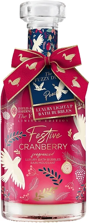 Baylis &amp; Harding The Fuzzy Duck Winter Wonderland estive Cranberry Bath Bubbles Kupka u karafinu