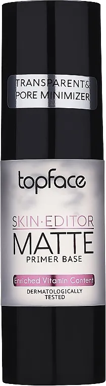 Baza za šminku s mat efektom TopFace Skin Editor Matte Primer Base