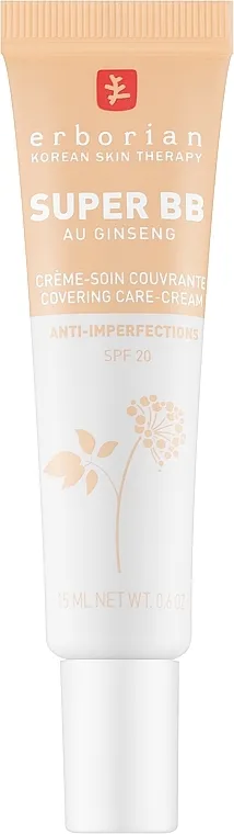 BB krema za lice Erborian Super BB Ginseng SPF 20