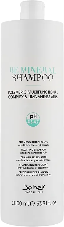 Be Hair Be Mineral Plumping Shampoo Mineralni šampon za elastičnost slabe i osjetljive kose