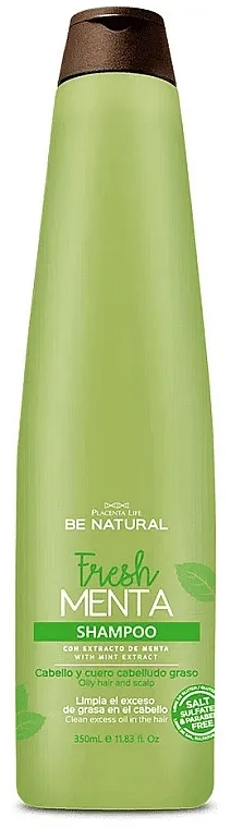 Be Natural Fresh Menta Shampoo Šampon za masnu kosu